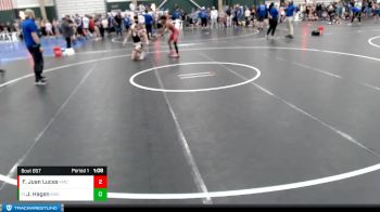 113-120 lbs Cons. Round 3 - Jhet Hagan, FoxFit Wrestling vs Francisco Juan Lucas, Madison
