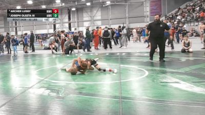 82 lbs 1st Place Match - Joseph Olszta III, All American Wrestling Club vs Archer Lusby, Big Game Wrestling Club MT