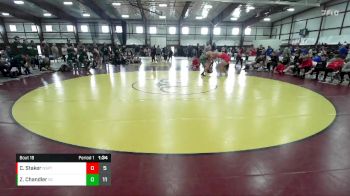 190 lbs Round 5 (8 Team) - Zack Chandler, Snow Canyon vs Cole Staker, North Sanpete