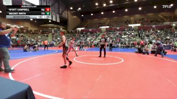 110 lbs Quarterfinal - Wyatt Campbell, Paris Wrestling Club vs Becket Smith, PrimeTime Youth Wrestling
