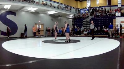 145 lbs. Cons. Round 2 - Lauren Dale, Harrisonville vs Kristin Sprung, Washington