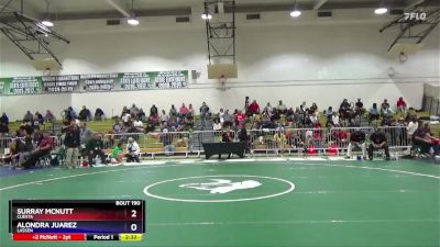 138 lbs Cons. Semi - Alondra Juarez, Lassen vs Surray McNutt, Cuesta
