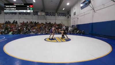 148 lbs Cons. Round 2 - Luca Varela, Salinas vs Nick Baxter, Granada