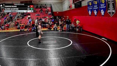 71-73 lbs Round 1 - Carson Haase, Latrobe vs Oliver Accipiter, Southmoreland