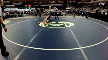 Girls 165 lbs Semifinal - Eliana Gallardo, Piedra Vista vs Paige Jorge, Centennial