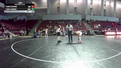 84 lbs Champ. Round 1 - Abel Kimmel, Red Lion Wrestling Club vs Luke Kloske, Dinwiddie Wrestling Club