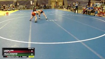 115 lbs Finals (8 Team) - Micah Donahue, Watertown-Mayer vs Jaxon Linn, Rocori