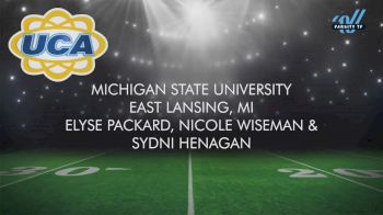 Michigan State University [2025 Division IA Cheer - Game Day Semis] 2025 UCA & UDA College Cheerleading & Dance Team National Championship