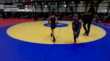 U12 FS - 74 lbs Quarters - Camden Hanson, Snoqualmie Valley Wrestling Club vs Tucker Eisenmann, Mat Rats Rebooted Wrestling