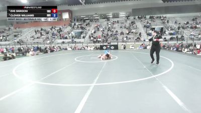 65 Finals kg Champ. Round 1 - Eve Skrocki, Valiant Wrestling Club vs Clover Williams, Husky Wrestling Club