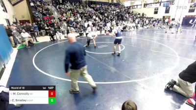 189 lbs Round Of 16 - Matthew Connolly, Malvern Prep vs Connor Smalley, Notre Dame Green Pond