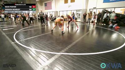 119 lbs Consolation - Race Foster, Tahlequah Wrestling Club vs Hudson Moseley, Raw Wrestling Club