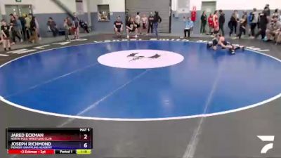 82 lbs Round 2 - Joseph Richmond, Pioneer Grappling Academy vs Jared Eckman, North Pole Wrestling Club