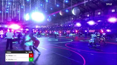 215 lbs Consi Of 8 #2 - Nakhai Miller, Eaglecrest WC vs Aiden Wicks, Unattached