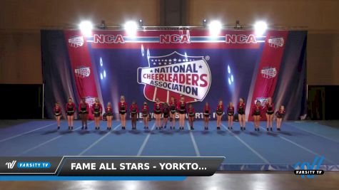 FAME All Stars - Yorktown - Glam Squad [2022 L1 Youth - Medium Day 1] 2022 NCA Richmond Classic