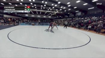 184 lbs Champ. Round 2 - Ryad Belguet, Alvernia vs Spencer Vos, Adrian