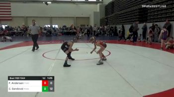 57 lbs Prelims - Finn Andersen, Total Force ES vs Cooper Sandoval, POWA ES