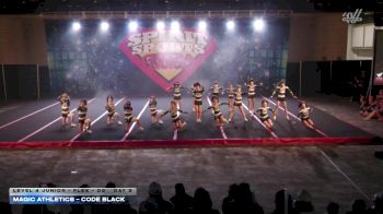 Magic Athletics - CODE BLACK [2026 L4 Junior - Flex - D2 Day 2] 2026 Spirit Sports Hershey Nationals