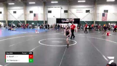 66 lbs Round 3 - Ryan Tremayne, BRLD Wolverines vs Colton Boroff, Central City Junior Wrestling