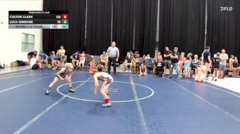 52 lbs Round 4 (6 Team) - Colton Clark, U2 The Revolution vs Luca Simeone, Prestige Worldwide