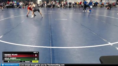 Elite 165 lbs Semifinal - Kole Marko, Minnesota State Mankato vs Manny Rojas, Iowa State