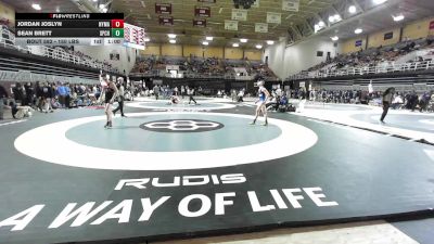 150 lbs Consi Of 16 #2 - Jordan Joslyn, New York Military Academy vs Sean Brett, Springside Chestnut Hill