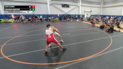 165 lbs Champ. Round 2 - Jace Acker, Unattached vs Graham Knepper, Unattached