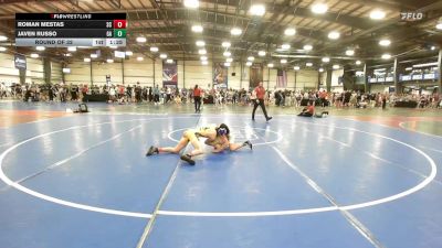 100 lbs Round Of 32 - Roman Mestas, SC vs Javen Russo, GA