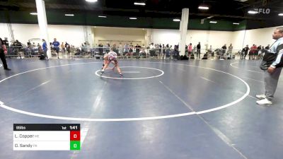 95 lbs Round Of 16 - Lucas Copper, ME vs Dakota Sandy, PA