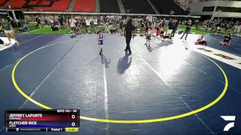 60 lbs Cons. Round 2 - Jeffrey LaPorte, Montana vs Fletcher Rice, Utah