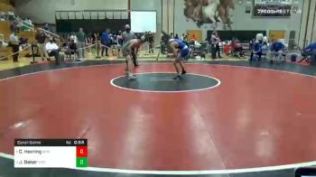 138 lbs Consolation - Cameron Herring, New Oxford vs Jarod Baker, Spring Grove