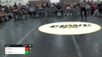 80 lbs Semis & 1st Wrestleback (8 Team) - Kaden Potter, Illinois Menace vs Jeremy Carver, Olympia (NY)