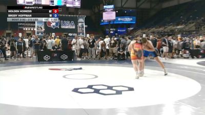 215 lbs Cons. Rd Of 64 - Holden Hoiness, Montana vs Brody Hoffman, Wisconsin
