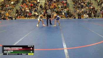 80 lbs Champ. Round 2 - Russell Commerford, Summit Wrestling Academy vs Lou Reiter, Team Bosco