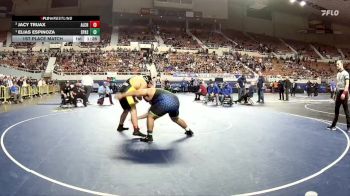 285-D4 1st Place Match - Elias Espinoza, San Pasqual vs Jacy Truax, Alchesay