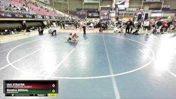 124 lbs Quarterfinal - Rianna Bernal, Surfside RTC vs Ava Strayer, Region Wrestling Academy