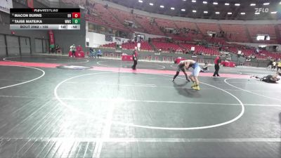 185 lbs 1st Place Match - Macon Burns, Bad River vs Tajse Matejka, Whitehall Wrestling Club