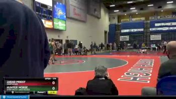 174 lbs Champ. Round 2 - Hunter Morse, Utah Valley-Unattached vs Jarad Priest, Unattached