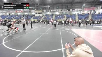138 lbs Round Of 16 - Josiah Gonzales, Fort Lupton Bluedevils vs Urijah Miner, Brighton WC