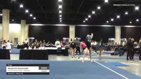 Madeline Komoroski - Floor, Pitt Northstars #742 - Maryland - 2021 USA Gymnastics Development Program National Championships