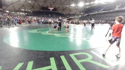 62 lbs Champ. Round 2 - Dash Lopez, White River Hornets Wrestling Club vs Paxton Krawczyk, Anacortes Hawkeyes Wrestling Club