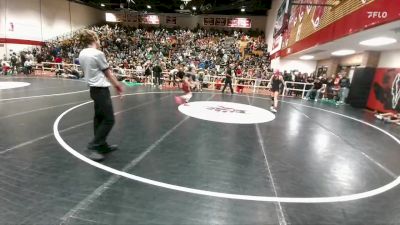 86-95 lbs Quarterfinal - Addison Apodaca, Riverton Middle School vs Emma Martin, Powell Middle School