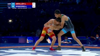 55 kg Final - Alimardon Abdullaev, Uzbekistan vs Amirreza Mohammadreza Dehbozorgi, Iran