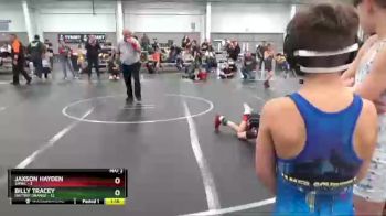 60 lbs Semis (4 Team) - Jaxson Hayden, SMWC vs Billy Tracey, Daytrip Orange