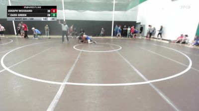 138 lbs Cons. Round 4 - Joseph Woodard, Rogue Warrior vs Zaen Green, Kearney Matcats