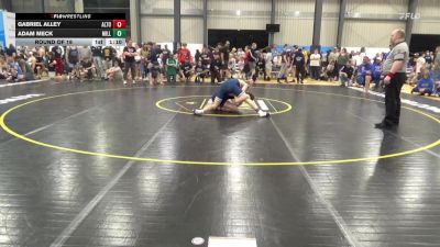 145 lbs Round Of 16 - Gabriel Alley, Altoona vs Adam Meck, Millerstown