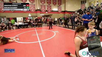 37 lbs Rr Rnd 4 - Sebastian Summitt, Newkirk Takedown Club vs Barlow Schubert, Chandler Takedown Club