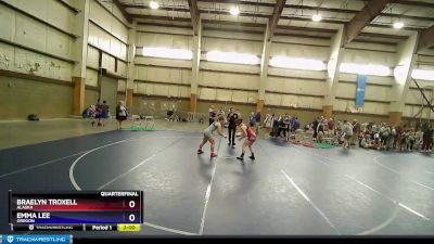 126 lbs Quarterfinal - Braelyn Troxell, Alaska vs Emma Lee, Oregon