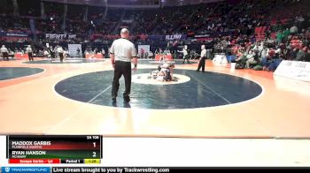 3A 106 lbs Cons. Round 2 - Ryan Hanson, McHenry vs Maddox Garbis, Plainfield (North)