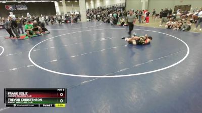 113 lbs Champ. Round 3 - Trevor Christenson, Bobcat Wrestling Club vs Frank Soliz, Aniciete Training Club